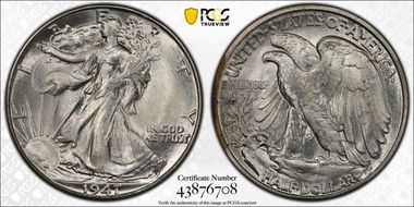1947-D 50C MS66+