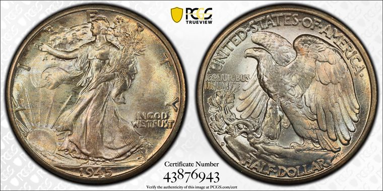 Cert 43876943 - Coin Image