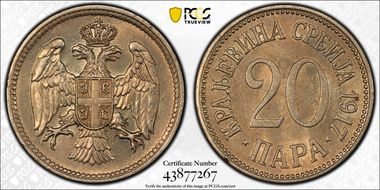 1917 20 Para MS64