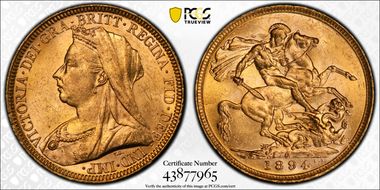 1894-M Sov S-3875 MS62