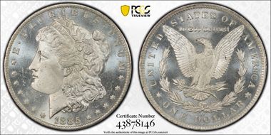 1885-O $1 MS65PL