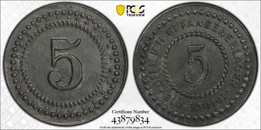 No Date 5 Pfg Menzel-10003.2 Gutersloh Offizier Gefangenenlager MS62