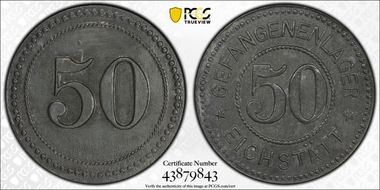 No Date 50 Pfg Menzel-6204.5 Eichstatt Gefangenenlager MS63
