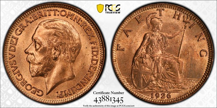 Cert 43881345 - Coin Image