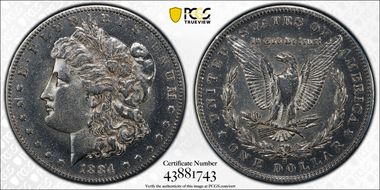 1884-S $1 N1