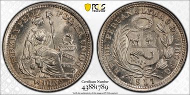 1917-FG 1/2 Din KM-206.2 MS67