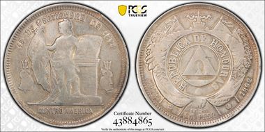 1892/0 Peso KM-52  Ag N1