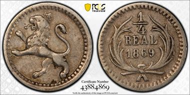 1869 1/4 R XF45