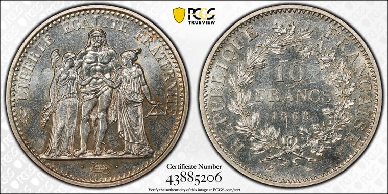 Cert 43885206 - Coin Image