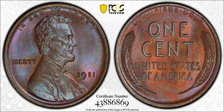 Cert 43886869 - Coin Image