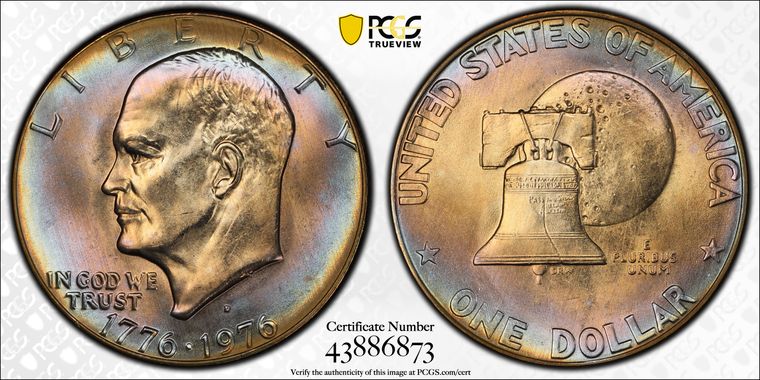 Cert 43886873 - Coin Image