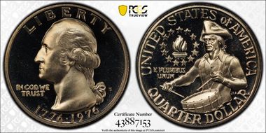 1976-S 25C Clad PR67CAM