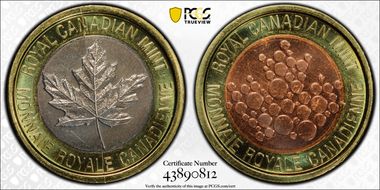 nd(2018) Token Tri-Metallic Security Test Token MS67