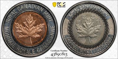 nd(2021) Token R&D Test Token Transparent Clear Polymer MS67
