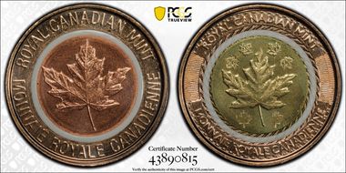 nd(2021) Token R&D Test Token White Opaque Polymer MS68
