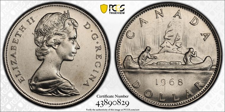 Cert 43890829 - Coin Image