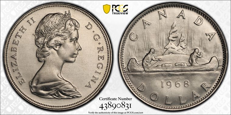 Cert 43890831 - Coin Image