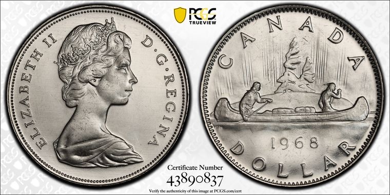 Cert 43890837 - Coin Image