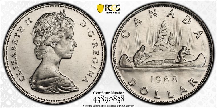 Cert 43890838 - Coin Image