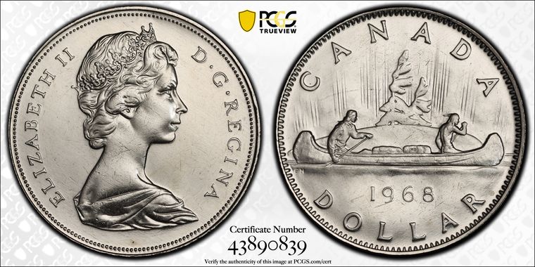 Cert 43890839 - Coin Image
