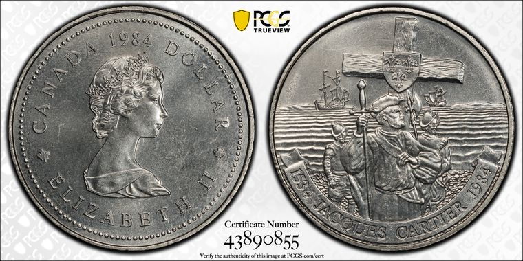 Cert 43890855 - Coin Image