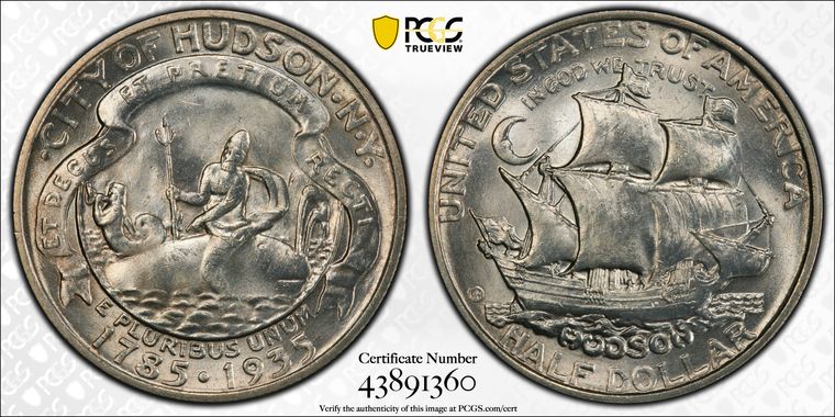 Cert 43891360 - Coin Image