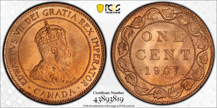 Cert 43893819 - Coin Image