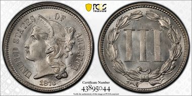 1873 3CN Closed 3 MS66+