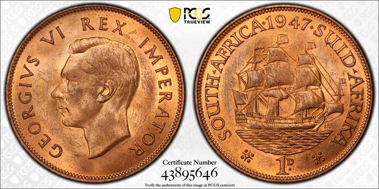 Cert 43895646 - Coin Image