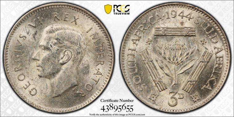 Cert 43895655 - Coin Image