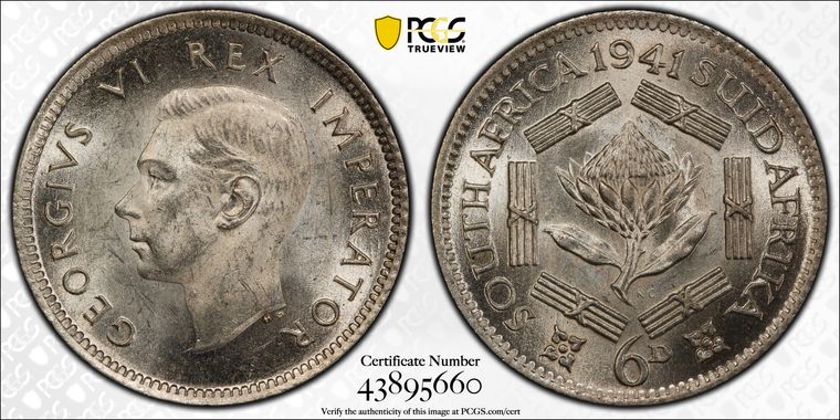 Cert 43895660 - Coin Image