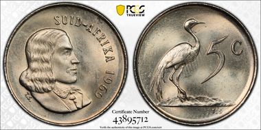 1969 5C Afrikaans MS67