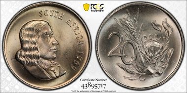 1969 20C English MS67