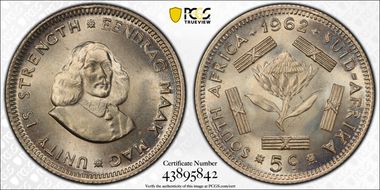 1962 5C MS67