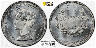 1914 P50C KM-E26 Essai Ag SP65