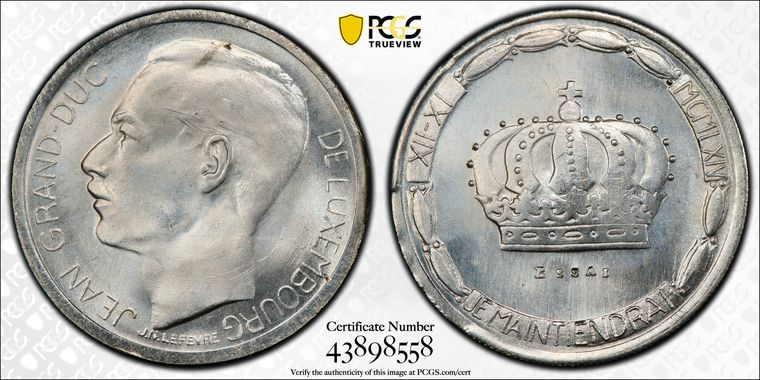 Cert 43898558 - Coin Image