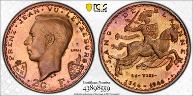 1946 P20 Fr KM-E50 Essai Cu SP65RB