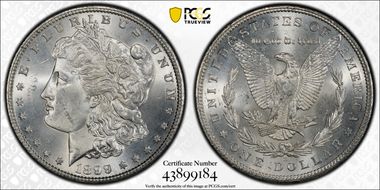 1899-S $1 MS64