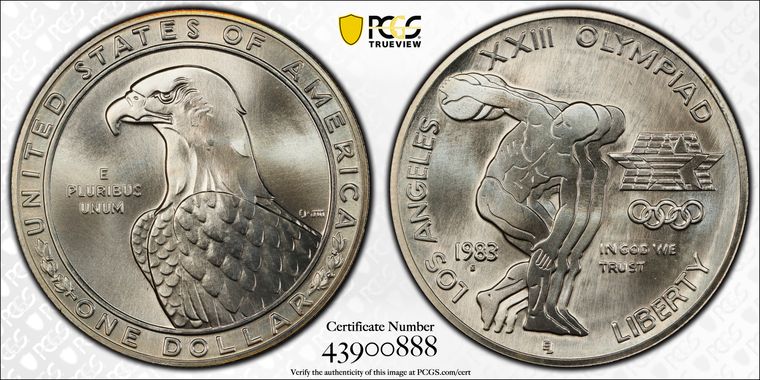 Cert 43900888 - Coin Image