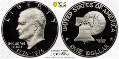 1976-S $1 Silver PR69DCAM