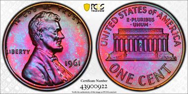 1961 1C PR67BN