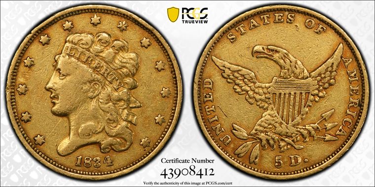 Cert 43908412 - Coin Image