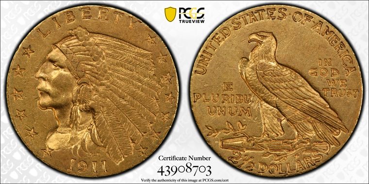 Cert 43908703 - Coin Image