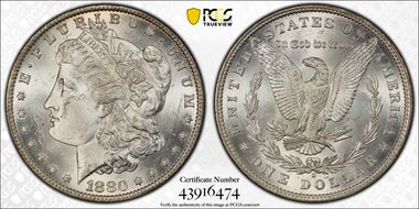1880-O $1 MS63