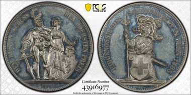 1885 Medal Bern R-200e Tin SP62