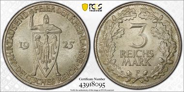 1925-F 3 Mk 1000 Years J-321 MS66