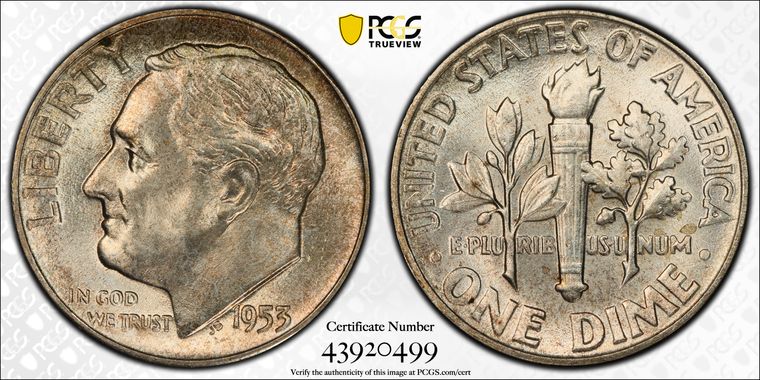 Cert 43920499 - Coin Image