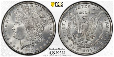 1900 $1 MS66