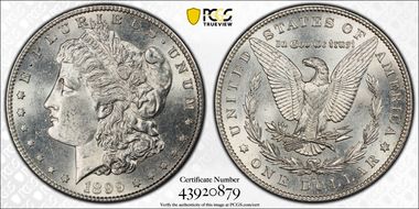 1899-S $1 MS62