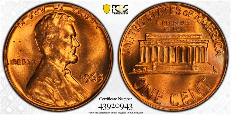 Cert 43920943 - Coin Image